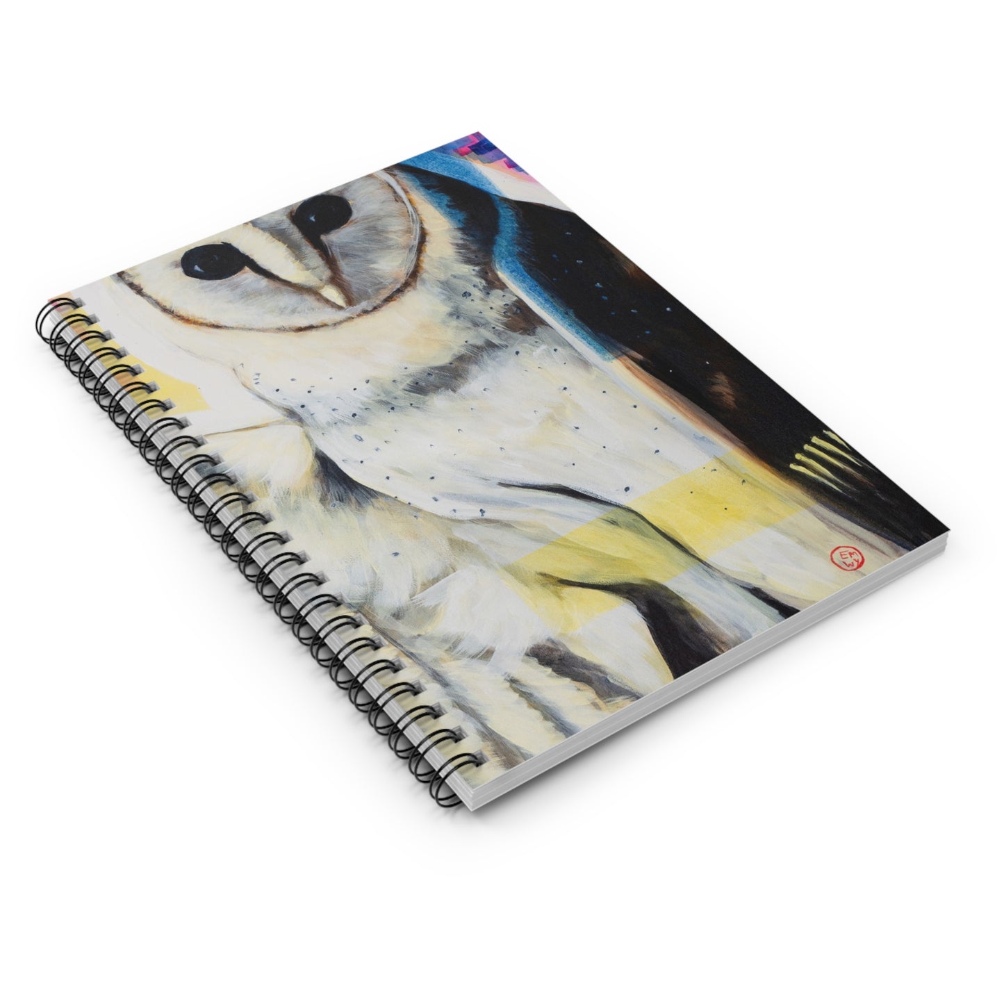 Casper - 6x8" Spiral Notebook - Ruled Line