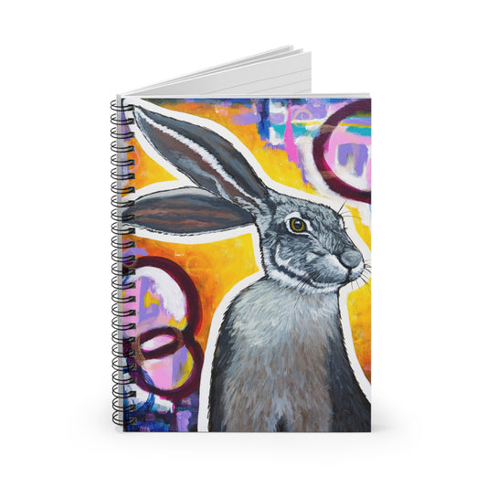 Bun - 6x8" Spiral Notebook - Ruled Line