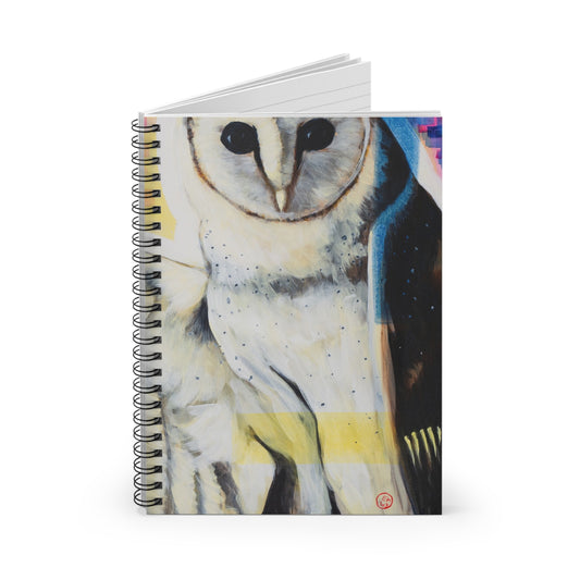 Casper - 6x8" Spiral Notebook - Ruled Line