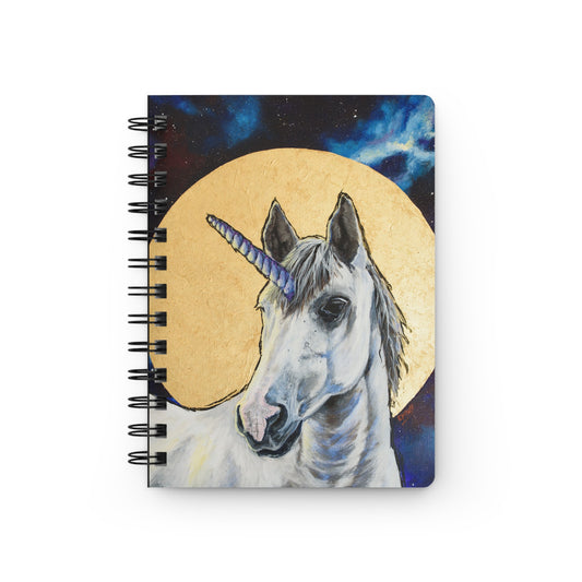 Cosmic Unicorn - 5x7" Spiral Bound Journal