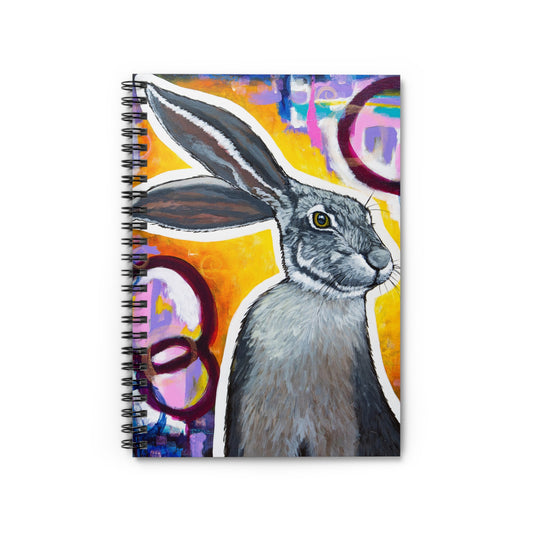 Bun - 6x8" Spiral Notebook - Ruled Line