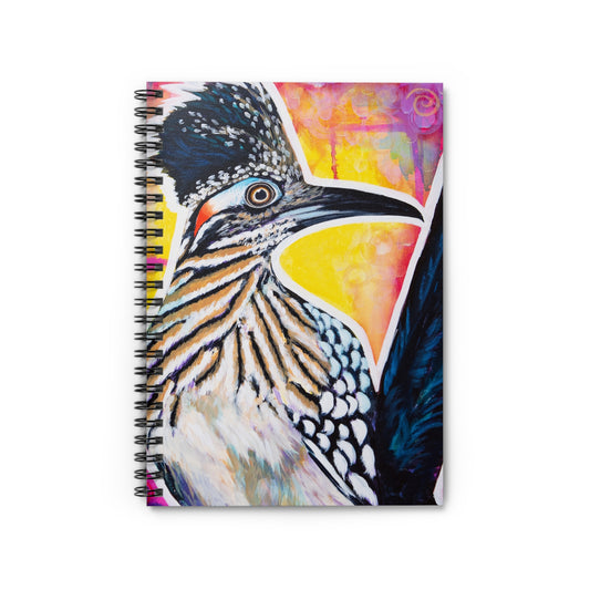 Roadrunner - 6x8" Spiral Notebook - Ruled Line